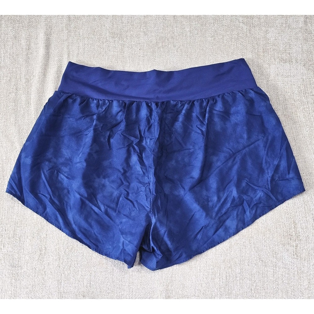 Fabletics Lot of 2 High Waisted Lined Running Shorts Red/Blue Athletic Gym L/XL - Picture 9 of 12